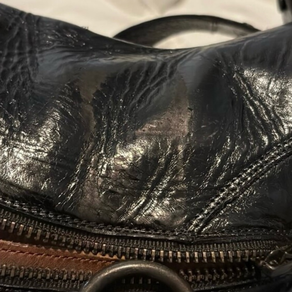 Frye Men's Black Leather Boots - Picture 6 of 7